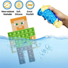 Load image into Gallery viewer, Minecraft 3 piece set push bubble