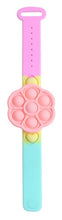 Load image into Gallery viewer, Pink Push bubble bracelet with spinner