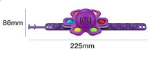 Load image into Gallery viewer, Octopus Spinner push bubble bracelet