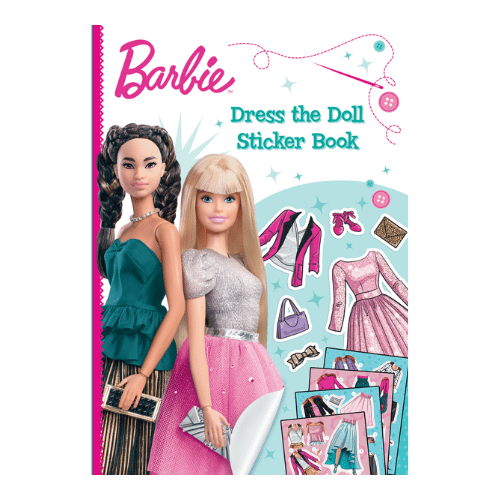 Official Barbie Dress The Doll Sticker Book