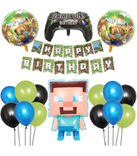 Load image into Gallery viewer, Minecraft party decorations
