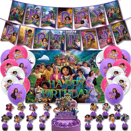 Encanto Party Decorations with Banner