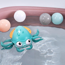 Load image into Gallery viewer, Octopus wind up bath toy
