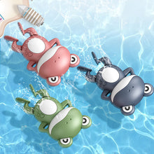 Load image into Gallery viewer, Frog wind up bath toy
