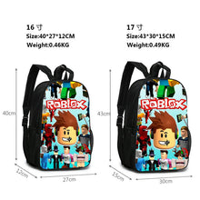 Load image into Gallery viewer, Roblox Backpack 17 Inches - Double sided
