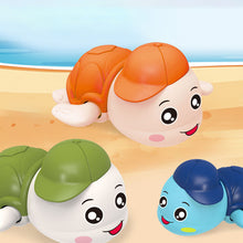 Load image into Gallery viewer, Cool Turtle wind up bath toy

