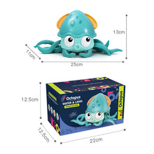 Load image into Gallery viewer, Octopus wind up bath toy
