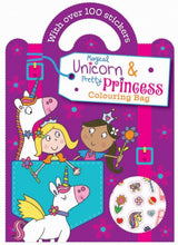 Load image into Gallery viewer, Colouring &amp; Sticker Bag Books
