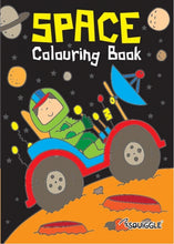 Load image into Gallery viewer, Space &amp; Noisy Wheels Colouring Book
