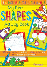 Load image into Gallery viewer, My First ABC/123/Shapes Activity Books
