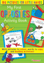 Load image into Gallery viewer, My First Words/ Opposites/ Animals Activity Books
