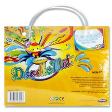 Load image into Gallery viewer, Travel Doodle Mat with Markers
