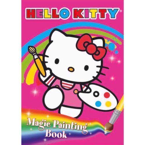 Hello Kitty Magic Painting Book