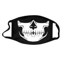 Load image into Gallery viewer, Glow in the dark skull mask
