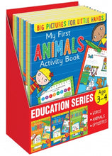 Load image into Gallery viewer, My First Words/ Opposites/ Animals Activity Books
