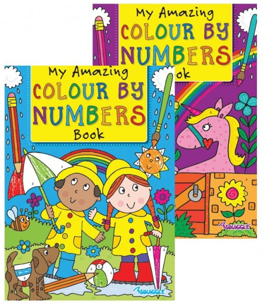 Colour by Numbers Book
