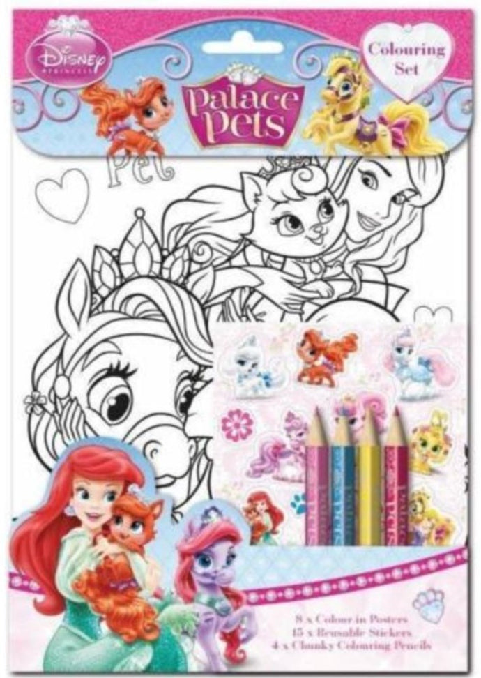 Palace Pets Colouring Set